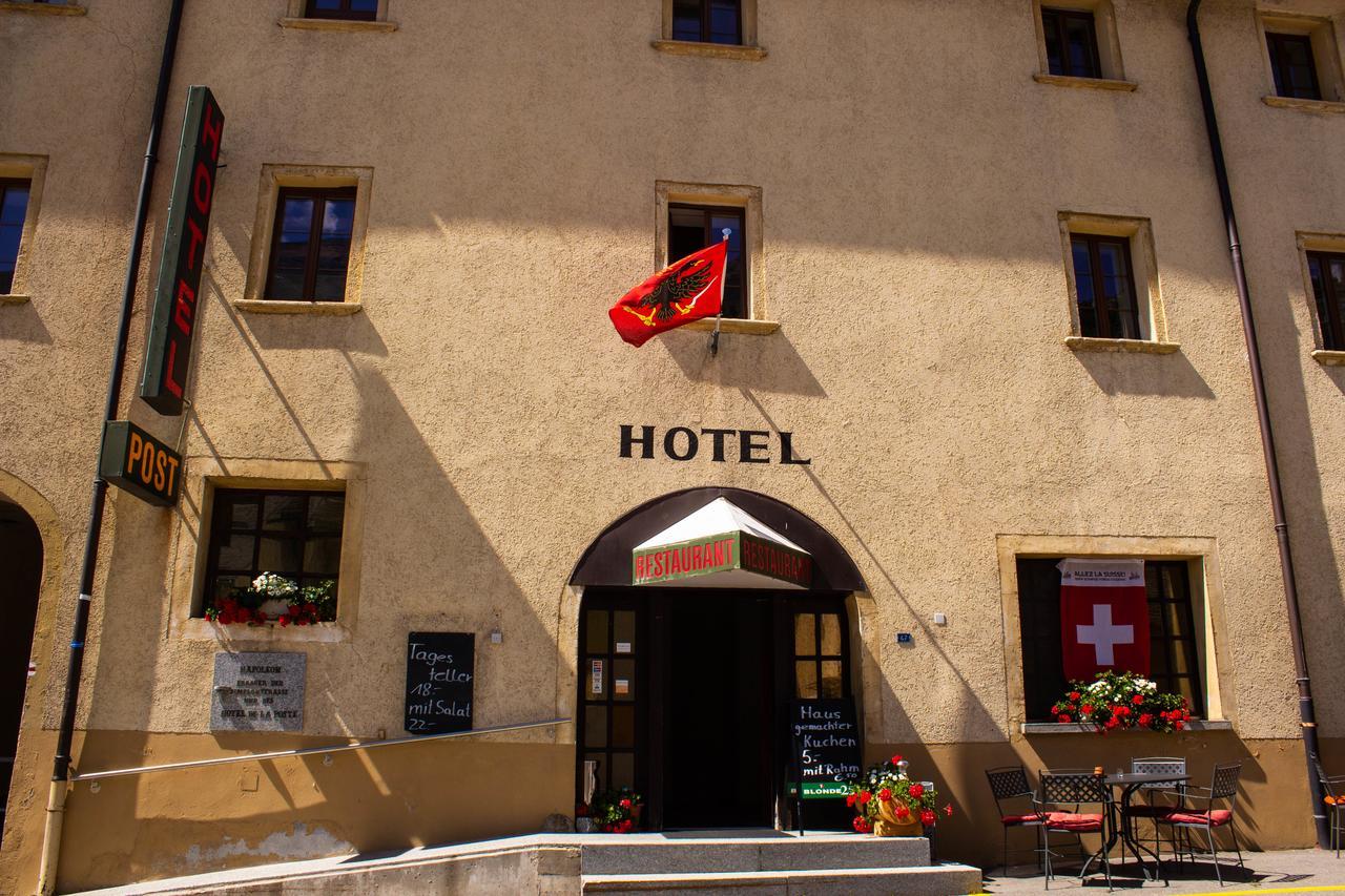 Hotel Restaurant Post Simplon Dorf Exterior photo